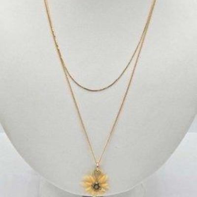 #716 • (2) 14k Gold Chains, 3.6g
