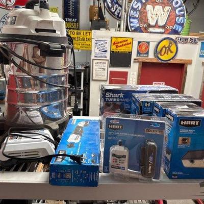 2256 • hart tools and shark turbo hand vac