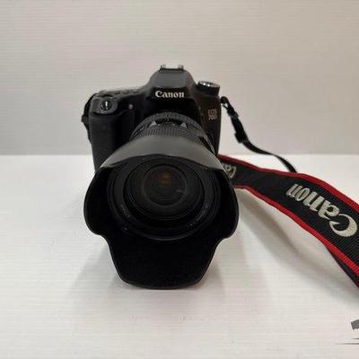 1826 • canon eos 70d camera with zoom lens ef 24 105mm & ew 83h...