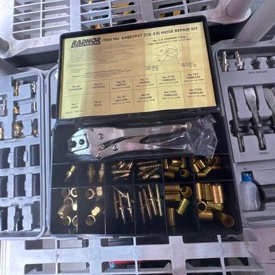 2204 • air plus pneumatic tool kit and radner (ck 24) hose repair kit