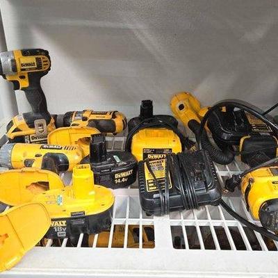 #2034 • DeWalt Tools & Batteries
