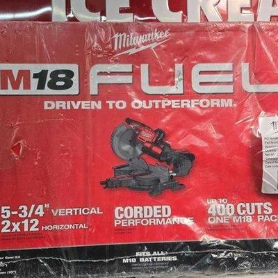 #2042 • NEW!!! Milwaukee 10" Miter Saw
