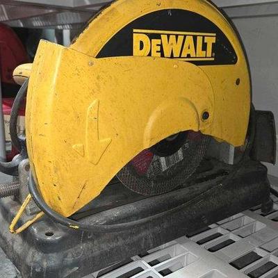 #2052 • DeWalt Chop Saw
