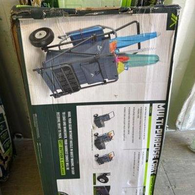 3000 • 2 multipurpose carts with pneumatic wheels