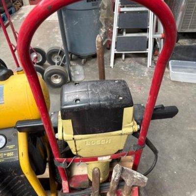 2612 • demolition hammers with interchangeable heads and dolly