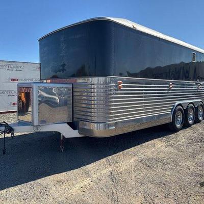 87 • 1996 competitive trailer enclosed bumper pull trailer
