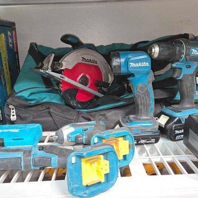 #2044 • Makita Tools, Batteries & Charger
