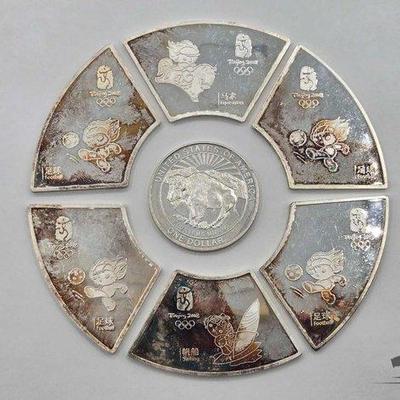 #1400 • (7) Silver Coins, 232.8g
