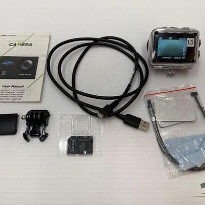 1824 • dbpower 4k action camera with accessories