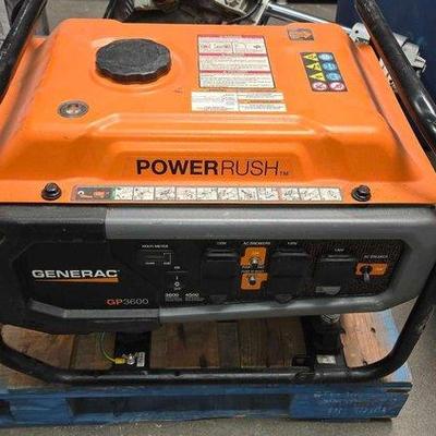 2324 • power rush generac gp3600 generator