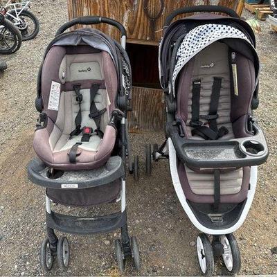 82000 • 2 strollers and 2 infant car seats