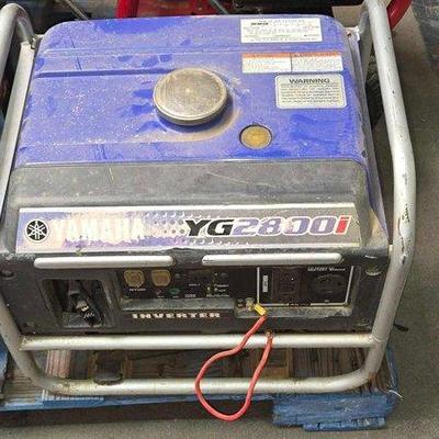 2332 • yamaha yg 2800i gas compressor