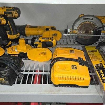 #2036 • Dewalt Tools & Batteries

