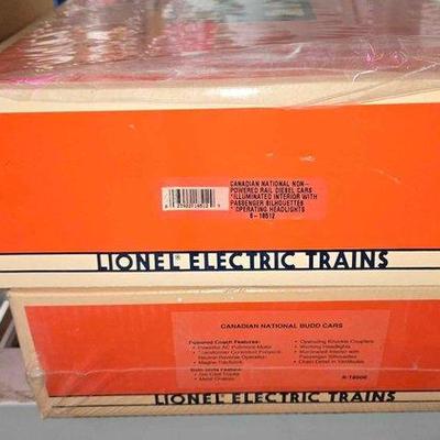 2398 • new!!! (4) lionel electric trains