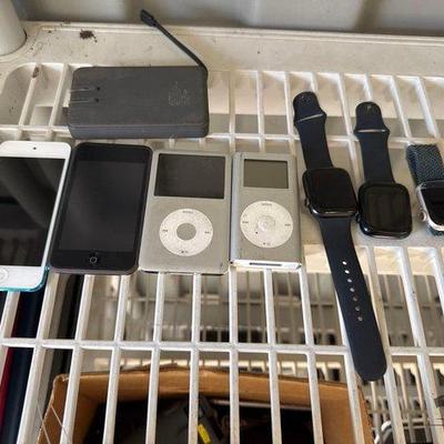 #8030 • 4 iPods, 3 Apple Watches, and 1 My Charge Battery Pack
