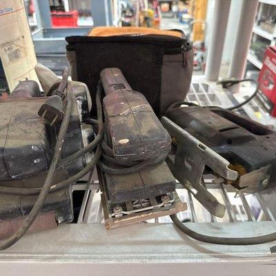 2218 • router, jig saw, finishing sander and belt sander