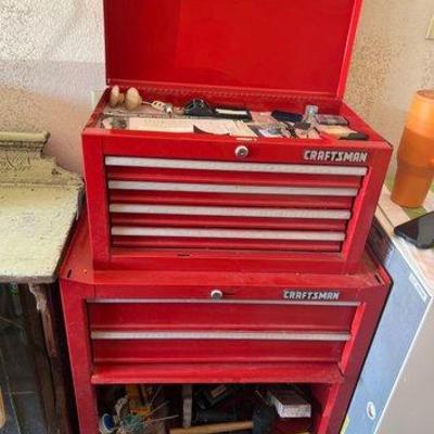 Sale Photo Thumbnail #32: #605 • Craftsman Box’s Full of Tools and Miscellaneous
