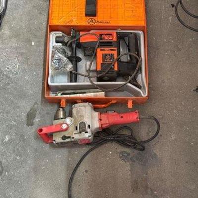 2236 • ramset dynadrill 655 rotary hammer & milwaukee hole hawg