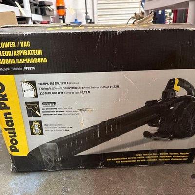 2174 • new!!! poulan pro gas blower: vac