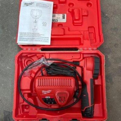 2246 • new!!! milwaukee m spector 360 rotating inspection scope