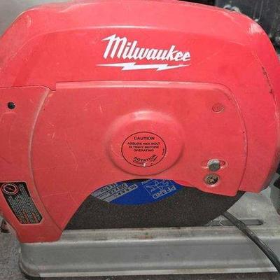 #2038 • Milwaukee 14" Abrasive Cut-Off Machine
