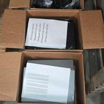 2710 • (26) lenovo laptops & chargers