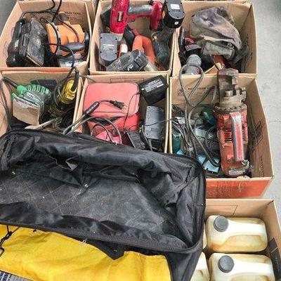 2664 • (7) boxes of tools & more