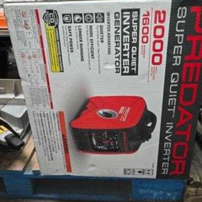 2312 • new!!! predator super quite inverter generator