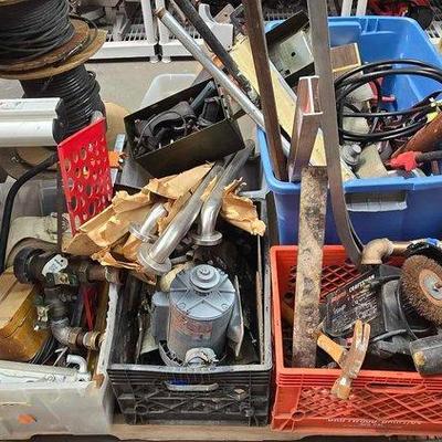 2302 • pallet of tools & supplies
