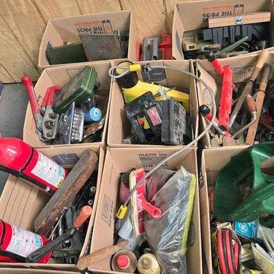 2660 • (8) boxes of tools & more