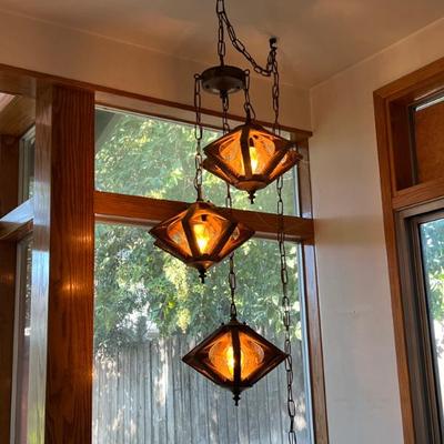 A very cool Scandinavian hanging fixture from the 60's.