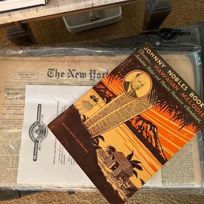 lots of old papers, Hawaiian ads & more...