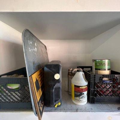 #2525 • Spray Paint, Quickrete, Oil Pan and Miscellaneous
