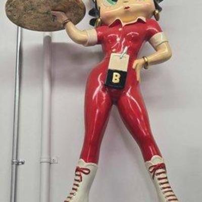 #1460 • Betty Boop Car Hop Waitress Statue

