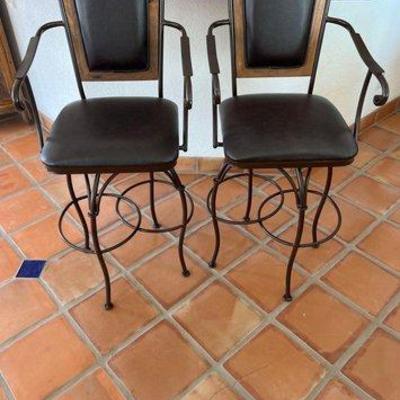 #6210 • (2) Barstools
