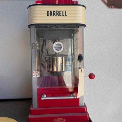 #1980 • Nostalgia Popcorn machine
