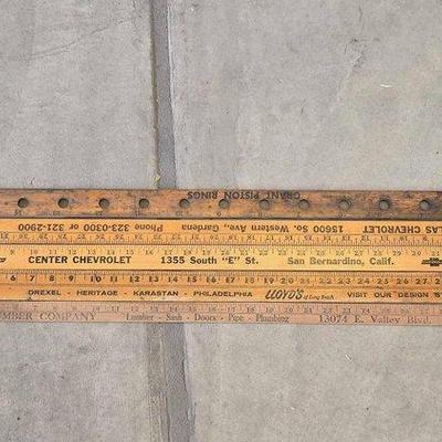 #1225 • (6) Yard Sticks

