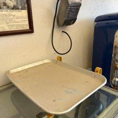 #1870 • Drive-Inn Theater Microphone and Eating Tray

