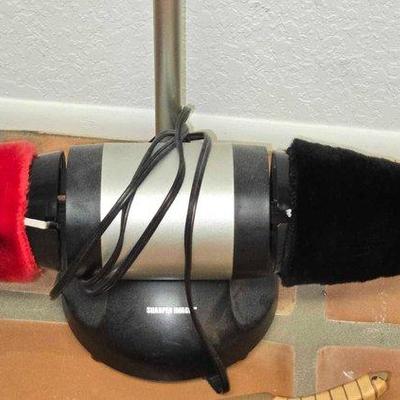 #7640 • Electric Shoe Buffer/Shiner & Brass Boot Jack
