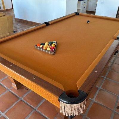 #6245 • 9’ Pool Table
