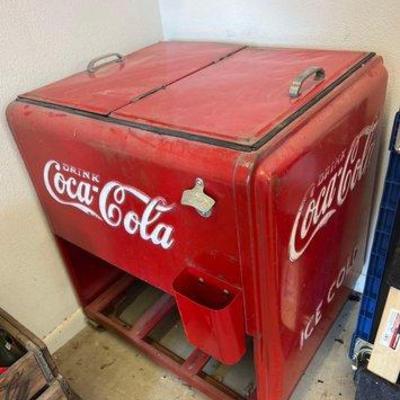#2215 • Coca-Cola Ice Chest Cooler
