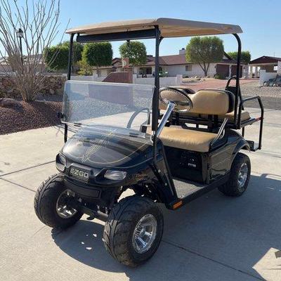 #115 • EZ-Go Gas Golf Cart

