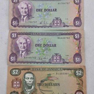 #40 • (3) Jamacian Bills
