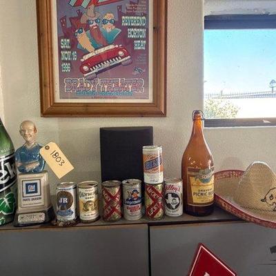 #1803 • Vintage Beer Cans, GM Jim Beam
