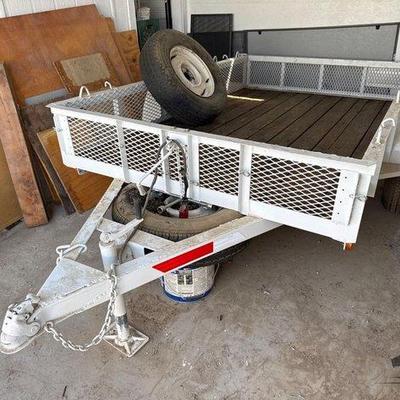 #100 • 8’ Utility Trailer
