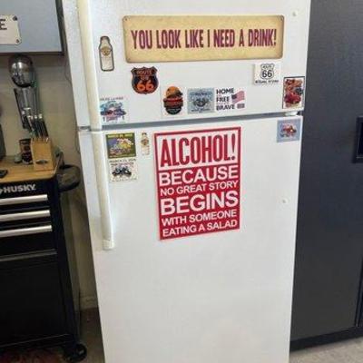 #1830 • Sears Fridge **Items in and on the Fridge Not Included**
