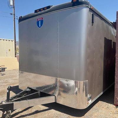 #105 • 2024 24’ Interstate West Enclosed Trailer

