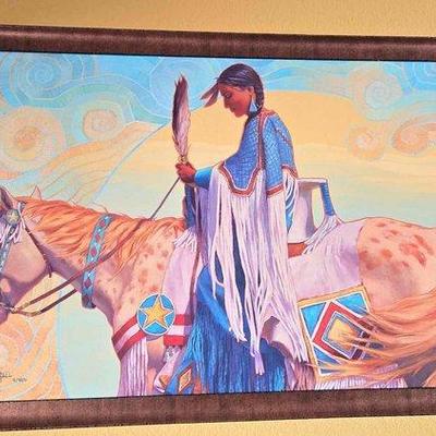 #6530 • Terry Cooke Hall Framed Canvas
