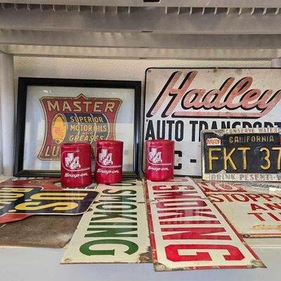 #1145 • Classic Car License Plate, Signs & More

