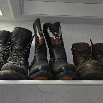 #7610 • (3) Pairs of Mens Boots
